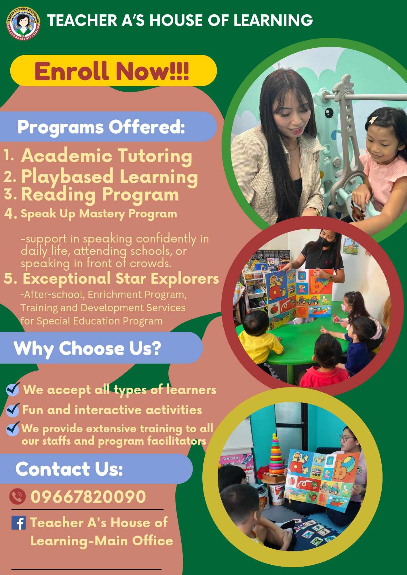 Teacher A’s House of Learning Services